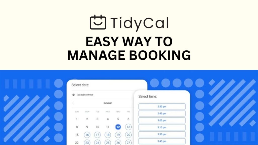 Tidycal Appsumo Lifetime Deal – Scheduling Tool